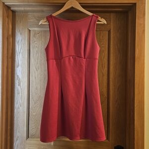 Little Red Dress, Sleeveless Dress, Size Medium